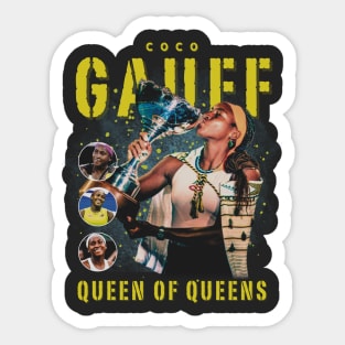 Coco Gauff Original Aesthetic Tribute 〶 Sticker
